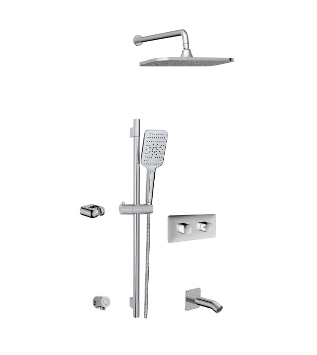 Aquabrass INABOX2 Thermostatic Shower Kit 3 Aquabrass INABOX2 Shower Faucet