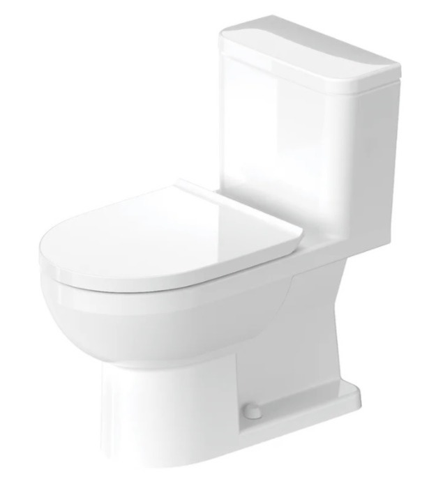 Duravit No.1 One-Piece Rimless Toilet 21950100U4 5 Duravit NO.1 21950100U4