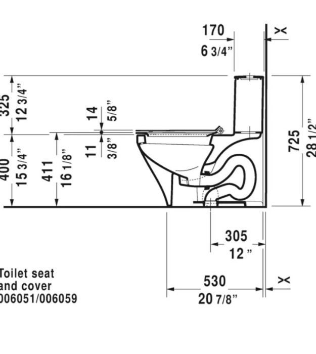 Duravit Durastyle One-Piece Dual Flush Toilet & Seat 7 Duravit Durastyle One-Piece Dual Flush Toilet & Seat - Image 2