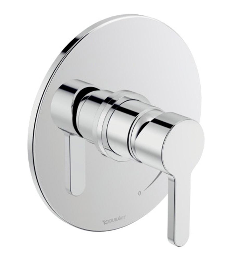 Duravit B.1 Pressure Balance Shower Complete Kit 7 B.1 pressure balance trim B04290010U10