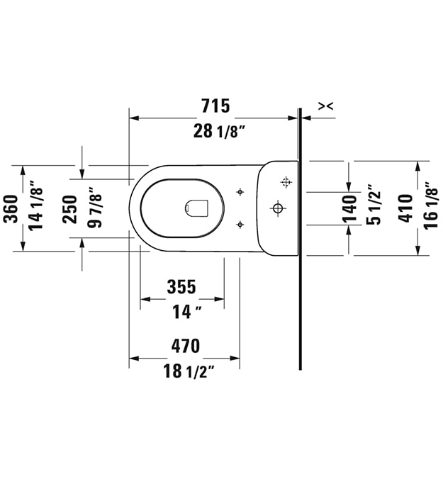 Duravit Darling New One-Piece Syphonic Toilet 9 Duravit Darling New One-Piece Syphonic Toilet - Image 4