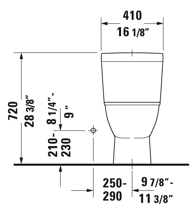 Duravit Darling New One-Piece Syphonic Toilet 10 Duravit Darling New One-Piece Syphonic Toilet - Image 5