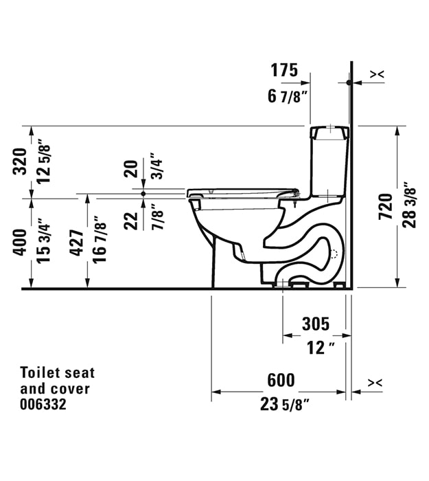 Duravit Darling New One-Piece Syphonic Toilet 7 Duravit Darling New One-Piece Syphonic Toilet - Image 2