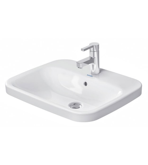 Duravit DuraStyle Wall-Mount Or Drop-in Vanity Basin 5 Durastyle drop-in vanity basin