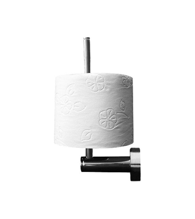 Duravit D-Code Spare Toilet Paper Holder 0099151000 2 Duravit D-Code Spare Toilet Paper Holder