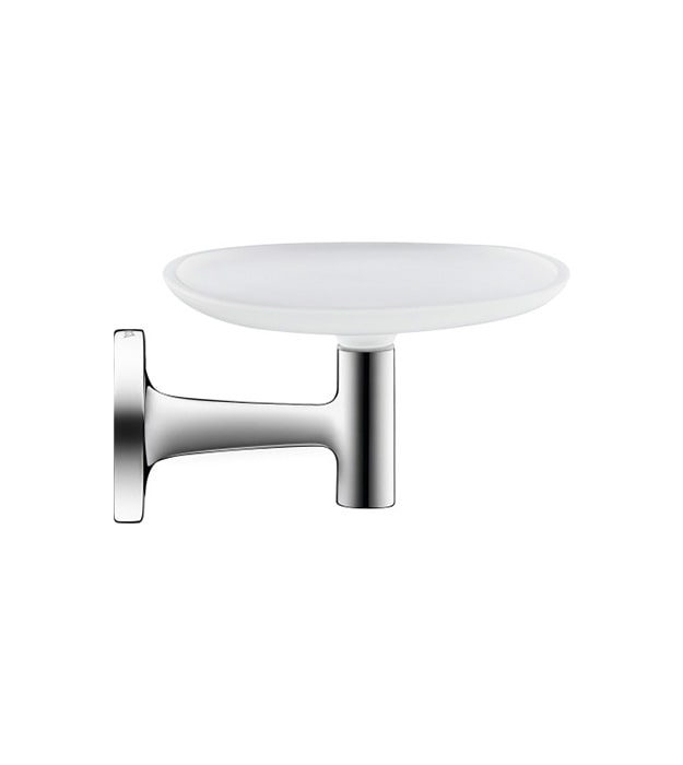 Duravit Starck T Wallmount Oval Soap Dish 3 Duravit Starck T oval soap dish chrome