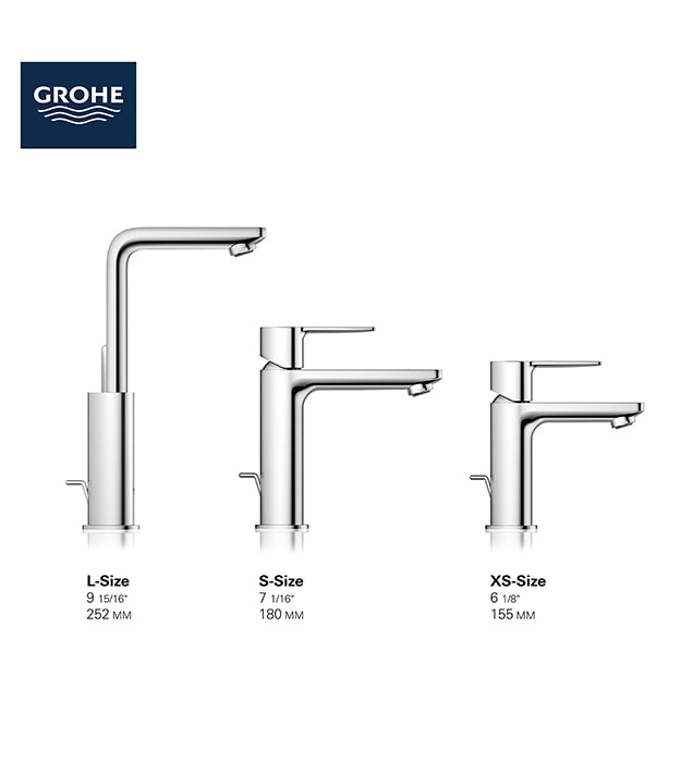 Grohe Lineare Single-Hole Bathroom Taps S-XS Size 16 Grohe Lineare Single-Hole Bathroom Taps S-XS Size - Image 11