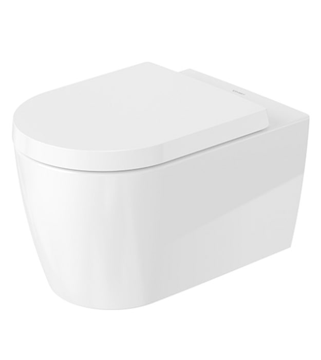 Duravit ME by Starck Rimless Wall-Mounted Toilet 6 Me by Starck wall-mounted Toilet 2529090092