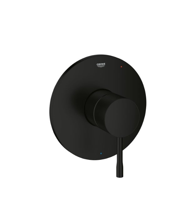 Grohe Essence Pressure Balance Shower Valve Trim 15 Grohe Essence Black 144722431