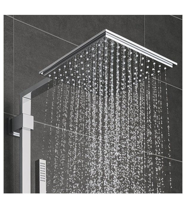 Grohe RainShower Allure 230 Medium Shower Head 7 Grohe Allure 230 Square Shower Head S1-min