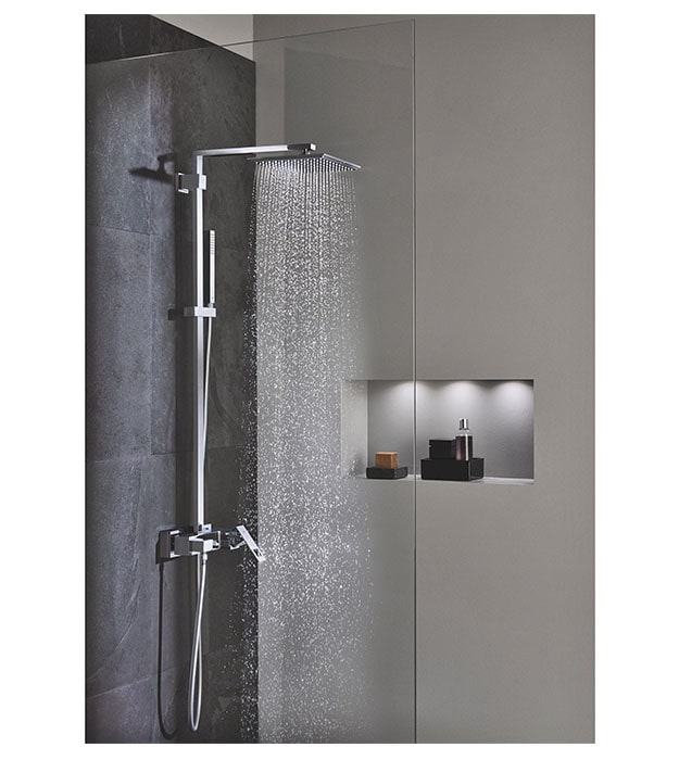 Grohe RainShower Allure 230 Medium Shower Head 8 Grohe Allure 230 Square Shower Head S2-min