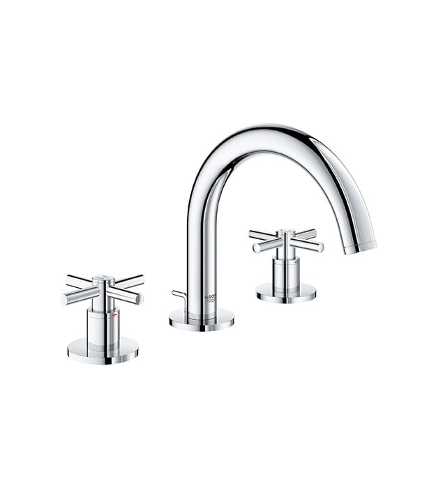 Grohe Atrio New Low-Arc Widespread Faucet S-Size 7 Grohe Atrio New Low-Arc Widespread Faucet S-Size - Image 2