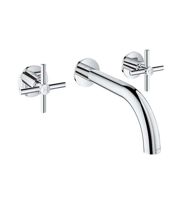 Grohe Atrio New Widespread Wall Mount Faucet 7 Grohe Atrio New Widespread Wall Mount Faucet - Image 2
