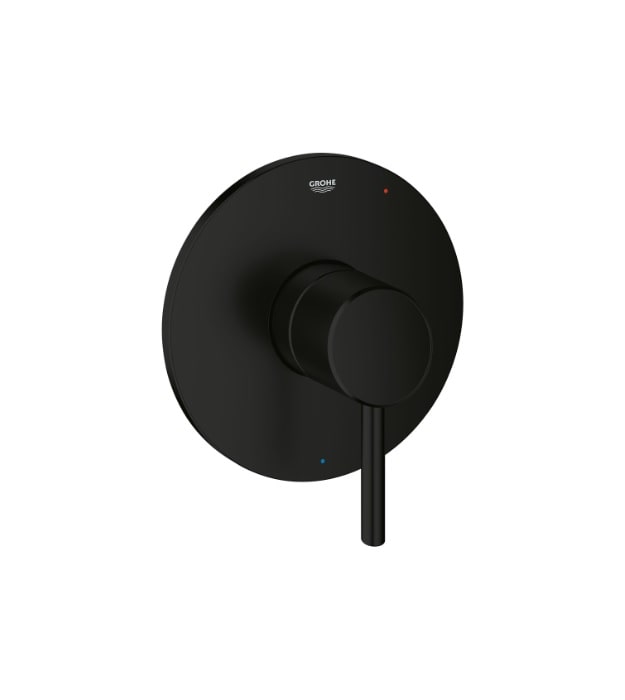 Grohe Concetto Pressure Balance Bath Valve Trim 10 Grohe Concetto Matte Black Shower 144682431