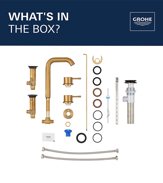 Grohe Essence New Widespread Sink Faucet 10 Grohe Essence New Widespread Sink Faucet - Image 5