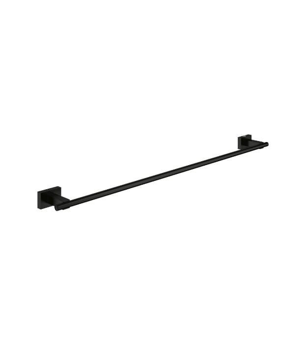 Grohe Essentials Cube Towel Bar Series 9 Grohe 405092431 Essentials Cube Brushed Matte Black
