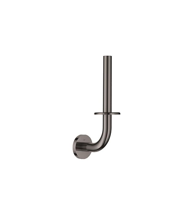 Grohe Essentials Spare Toilet Roll Holder 7 Grohe Essentials Spare Toilet Paper Holder Hard Graphite-min