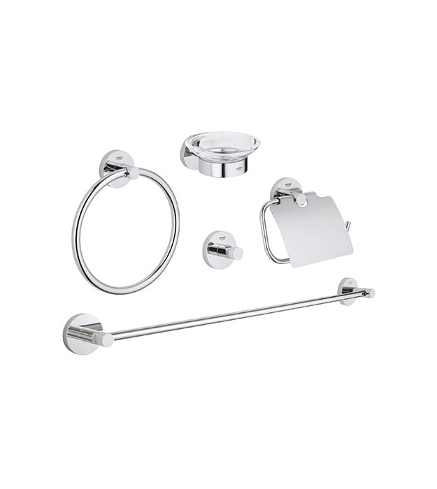 Grohe Essentials Bathroom Accessory Set 40344001 14 Grohe Essnetials Bathroom Accessory Set