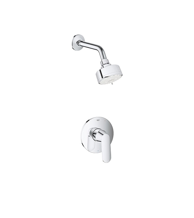 Grohe EuroSmart Pressure Balance Bath Faucet Set 7 Grohe EuroSmart Pressure Balance Bath Faucet Set - Image 2