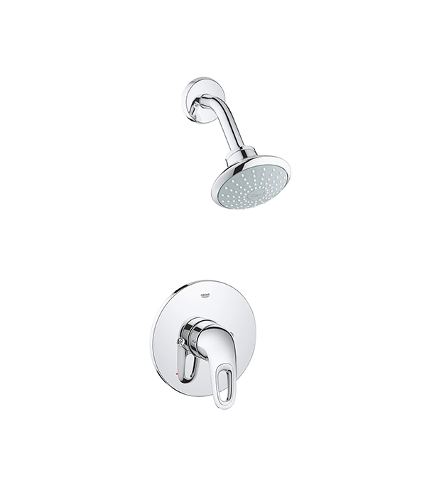 Grohe EuroStyle Pressure Balance Shower Combo 6 Grohe EuroStyle Shower Combo