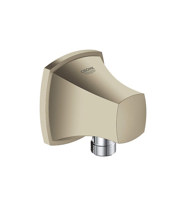 Grohe Grandera Shower Wall Union 7 Grohe Grandera Wall Union Brushed Nickel-min