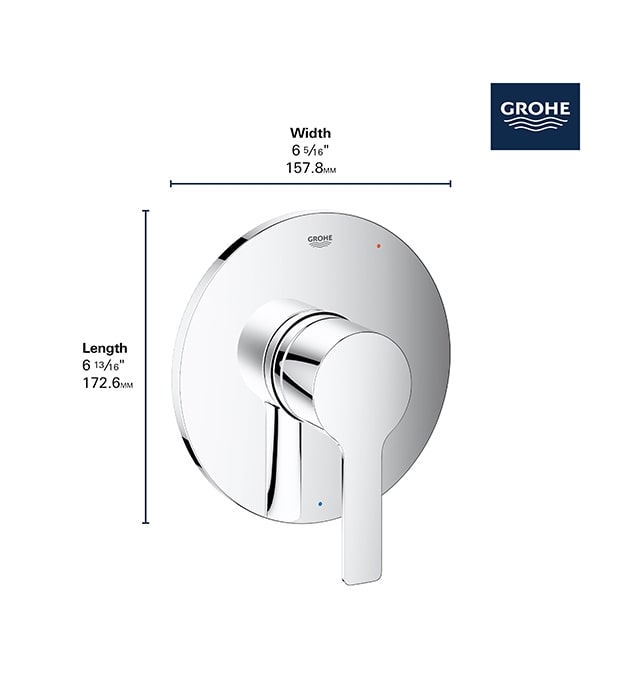 Grohe Lineare Pressure Balance Bath Trim Kit 10 Grohe Lineare Pressure Balance Bath Trim Kit - Image 5