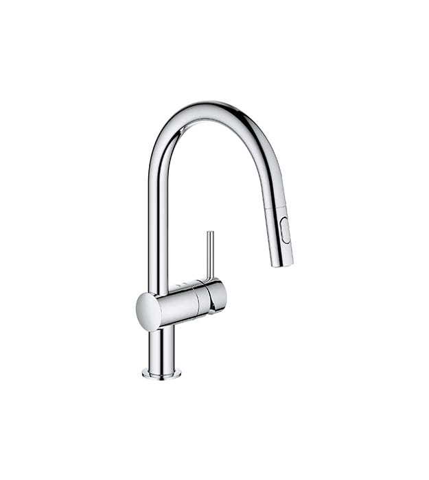 Grohe Minta 31378003 Pull-Down Kitchen Faucet 13 Grohe Minta Gooseneck Pull-Down Kitchen Faucet 31378003