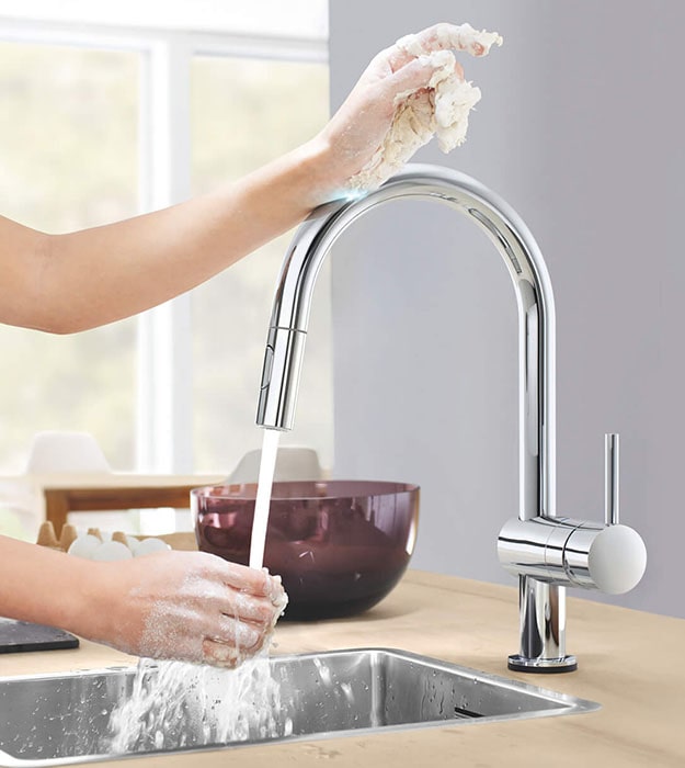 Grohe Minta Kitchen Pull-Down Touch Faucet 10 Grohe Minta Kitchen Pull-Down Touch Faucet - Image 5