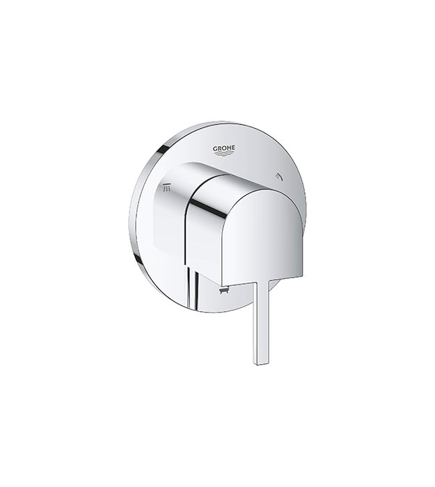 Grohe Plus 3-Setting Diverter Trim 6 Grohe Plus 3-setting Diverter Trim Chrome
