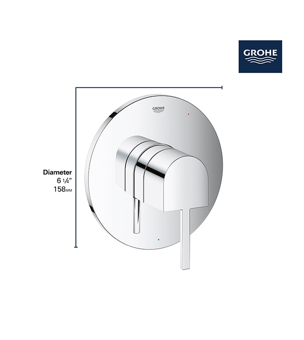 Grohe Plus Pressure Balance Shower Faucet Trim 10 Grohe Plus Pressure Balance Shower Faucet Trim - Image 5