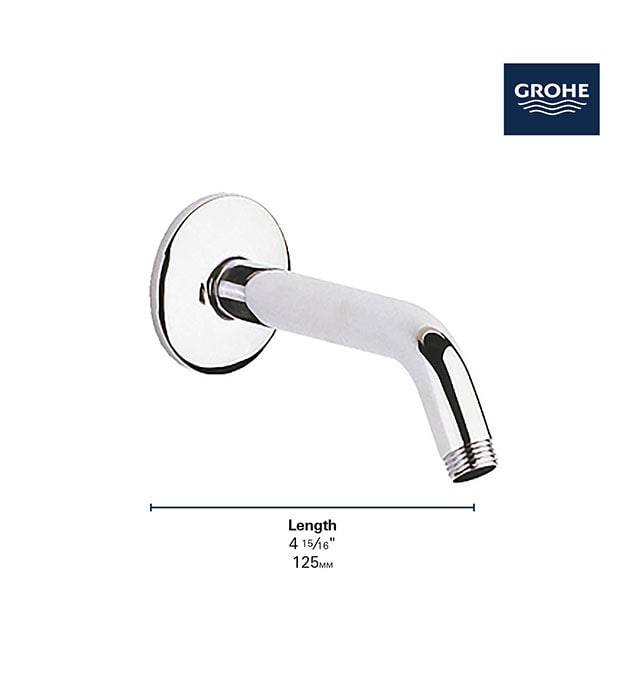 Grohe Relexa Wall-Mounted Small Shower Arm 9 Grohe Relexa Small Shower Arm S2-min