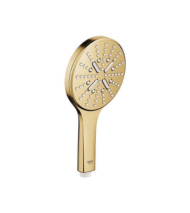 Grohe SmartActive Round Hand Shower 8 Grohe Round SmartActive Hand Shower Cool Sunrise-min