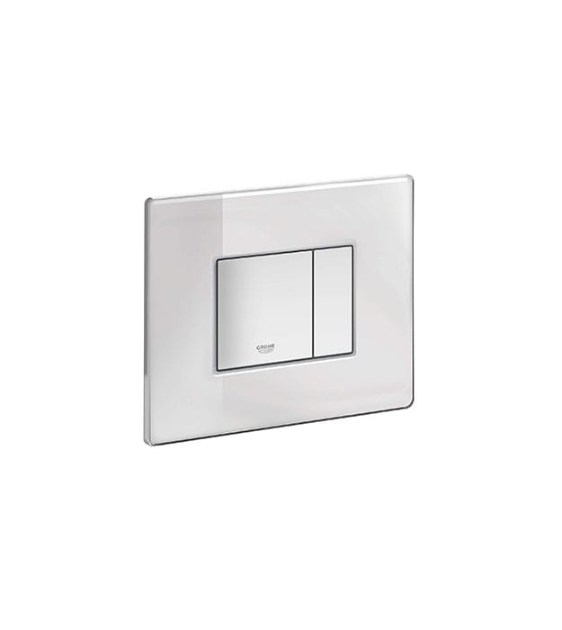 Grohe Skate Mirror Glass Wall-Hung Actuator Plate 8 Grohe Skate Mirror Glass Wall-Hung Actuator Plate - Image 3