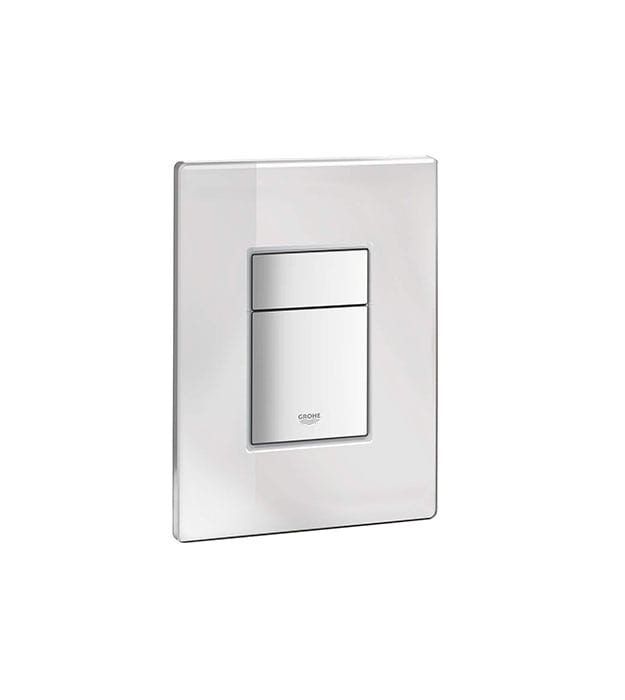 Grohe Skate Mirror Glass Wall-Hung Actuator Plate 7 Grohe Skate Mirror Glass Wall-Hung Actuator Plate - Image 2