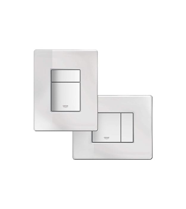 Grohe Skate Mirror Glass Wall-Hung Actuator Plate 13 Grohe Skate Mirror Glass Wall-Hung Actuator Plate