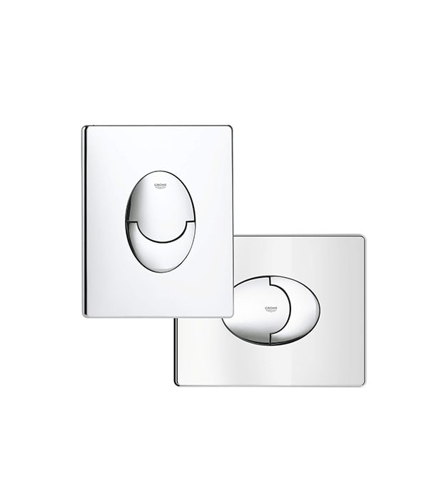 Grohe Skate Oval Wall-Hung Flush Plate 12 Grohe Skate Oval Wall-Hung Flush Plate