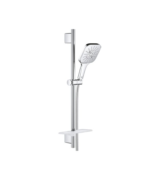 Grohe SmartActive 24" Square Shower Slide Bar Kit 12 Grohe Smart Active Shower Slide Bar Kit Squre