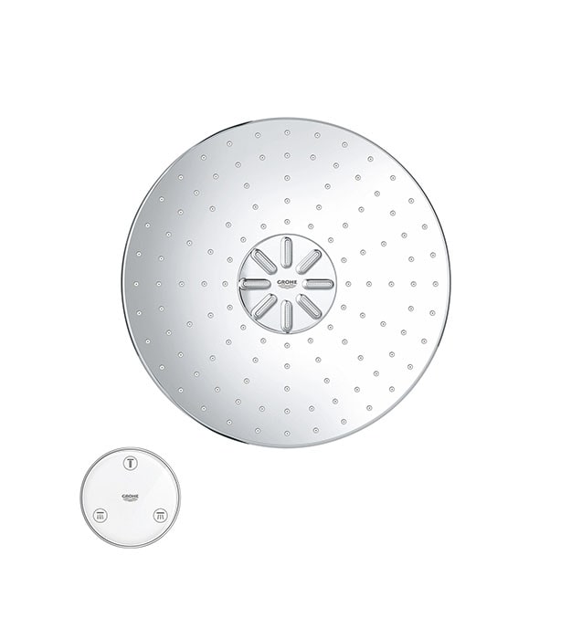 Grohe SmartConnect Round Touch Shower Head 26644000 7 Grohe SmartConnect Round Touch Shower Head S1-min