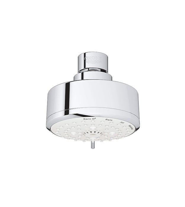 Grohe Tempesta 100 Modern 4-Setting Shower Head 6 Grohe Tempesta 100 4-Setting Shower Head