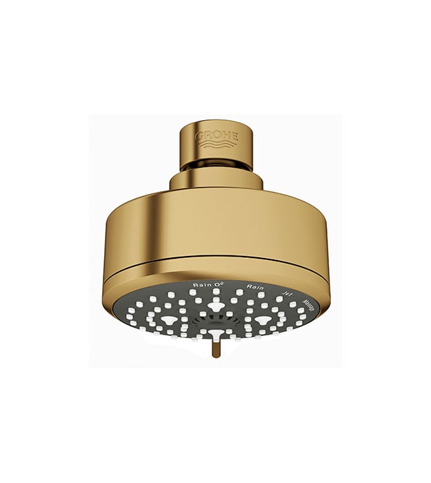 Grohe Tempesta 100 Modern 4-Setting Shower Head 9 Grohe Tempesta 100 Modern Shower Head Cool Sunrise-min