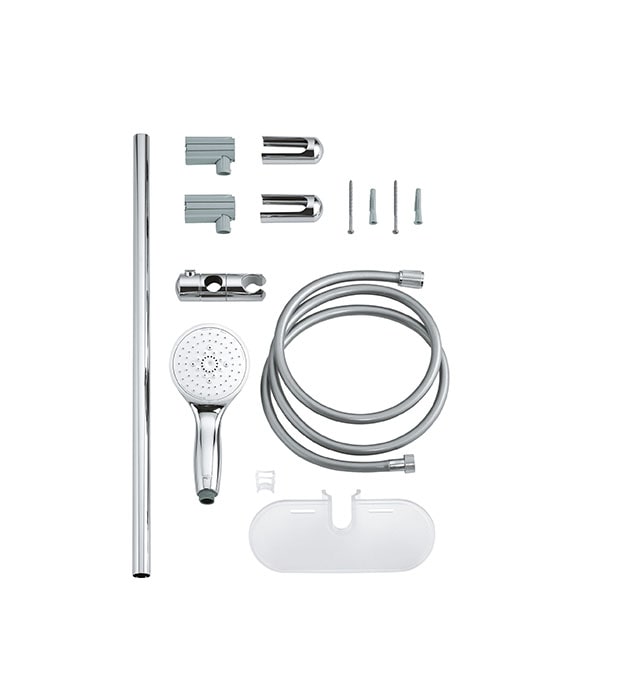 Grohe Tempesta 28436002 24" Shower Bar Kit 7 Grohe Tempesta Shower Bar Kit S1-min