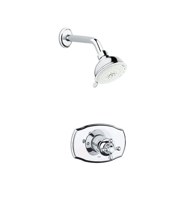Grohe Tempesta Pressure Balance Shower Kit 6 Grohe Tempesta Shower kit