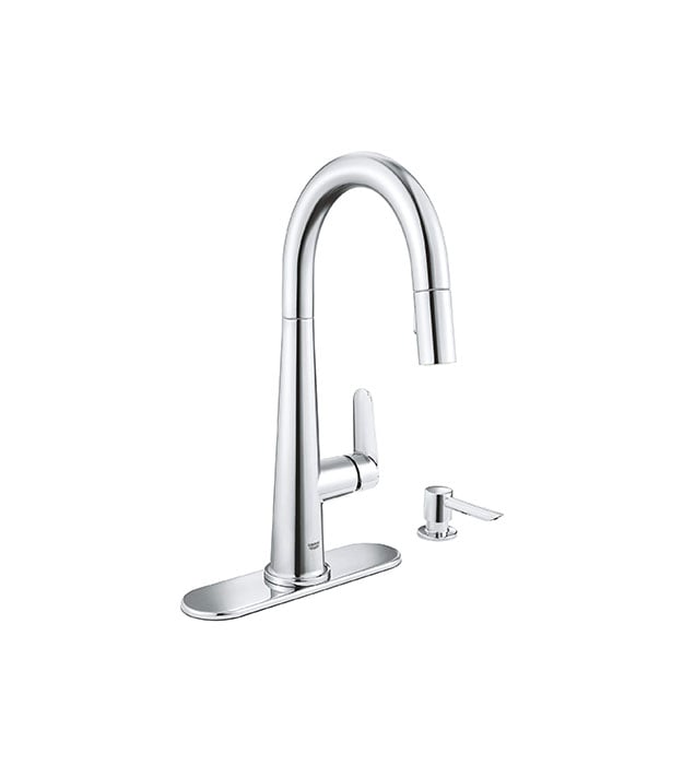 Grohe Veletto Pull-Down High-Arc Kitchen Faucet 10 Grohe Veletto High-Arc Kitchen Faucet