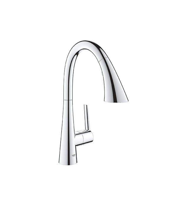 Grohe Zedra Pull-Down Triple Spray Bar Faucet 8 Grohe Zedra Triple Spray Bar Faucet