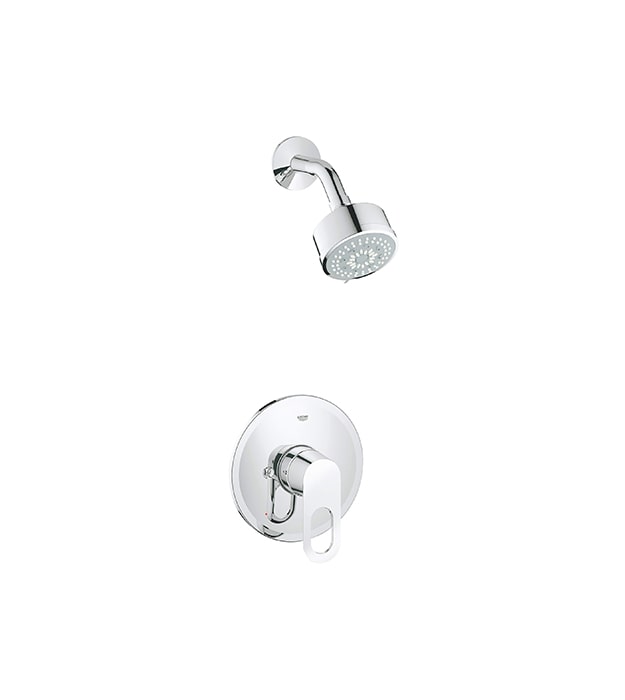 Grohe BauLoop Pressure Balance Shower Faucet Set 13 Grohe BauLoop Shower Faucet Set