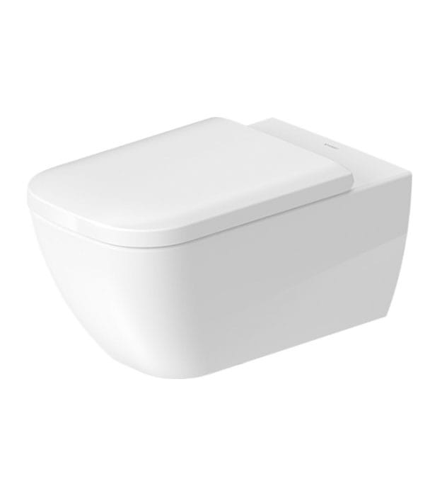 Duravit Happy D.2 Wall-Hung Rimless Toilet With Seat 5 Duravit Happy D.2 Wall-Hung Rimless Toilet With Seat 2550090092