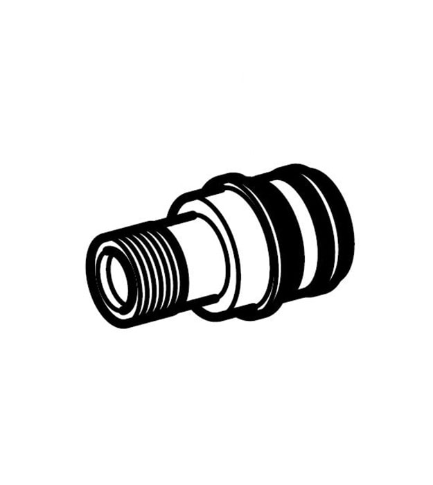 Geberit Sigma 241.670.00.1 Brass Filling Valve Nipple 4 Geberit Sigma 2x4 Brass Nipple to Filling 241.670.00.1