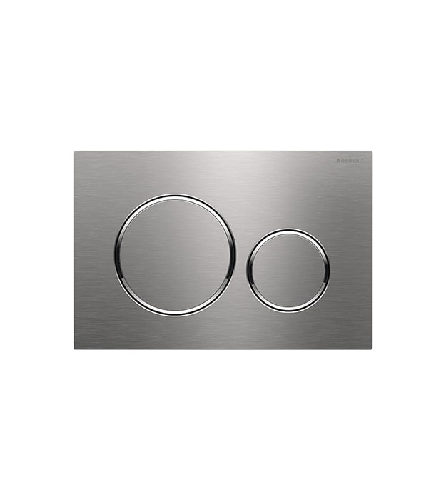 Geberit Sigma20 Round Metal In-Wall Flush Button