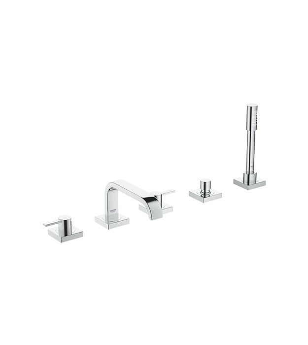 Grohe Allure Deck Mount 5-Hole Tub Filler Faucet Set 4 Grohe Allure Deck Mount 5-Hole Tub Filler