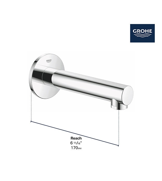 Grohe Concetto Tub Non-Diverter Spout 11 Grohe Concetto Tub Non-Diverter Spout S1-min